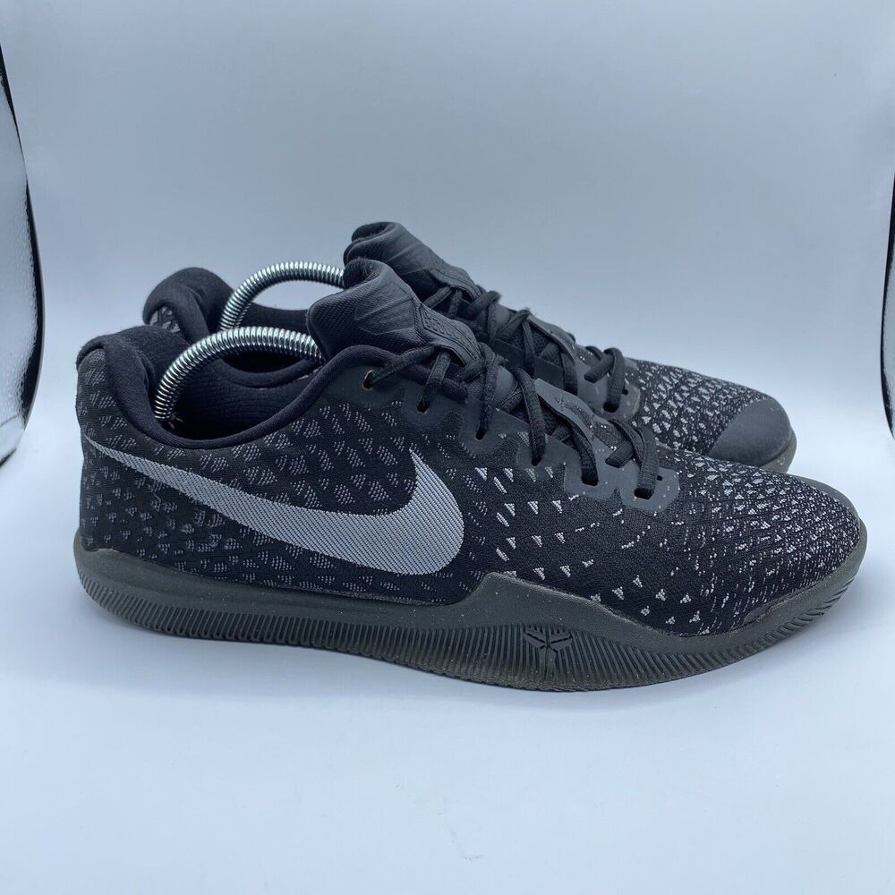 Nike Kobe Mamba Instinct Low Black Gray Sneakers Mens Size 10.5 US (852473-001)